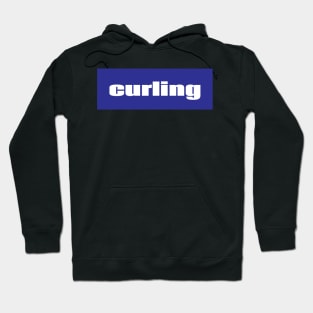 Curling Winter Sports Hoodie